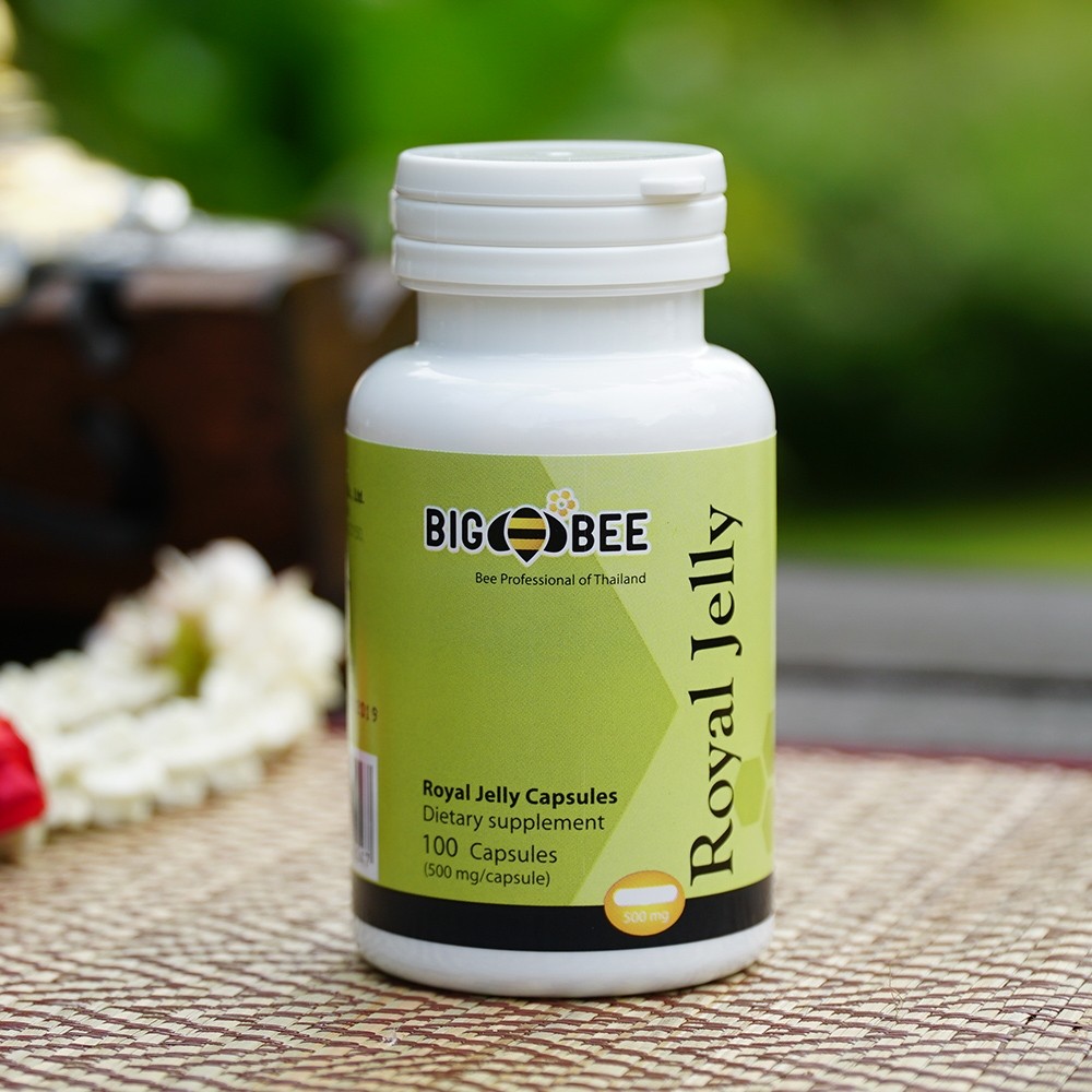 Royal jelly capsule 100cps Thepprasit Honey Online Shopping Honey