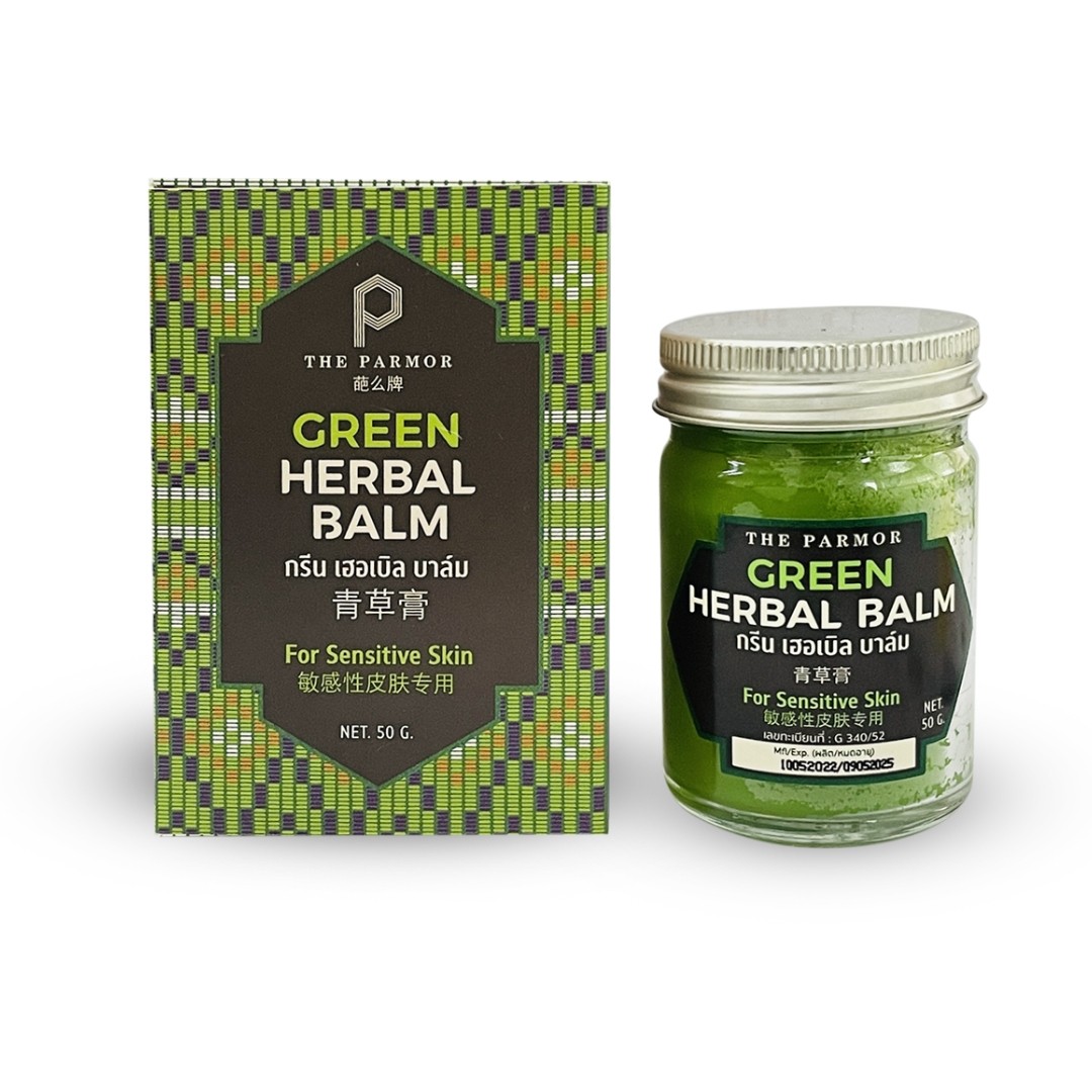 #40 Green Massage Balm | Thepprasit Honey Online Shopping - Honey, Bee ...